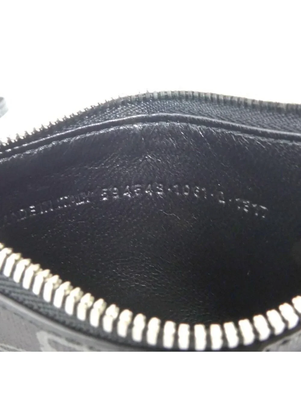 Balenciaga Coin Case Coin Purse Black